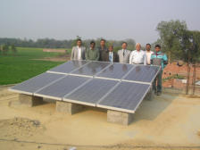 Aryavart Gramin Bank with solar panels in Lucknow